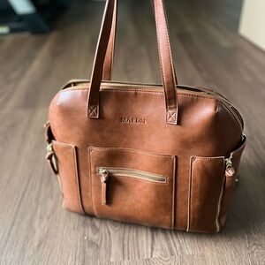 MAEDN Camel Carryall Convertible Tote